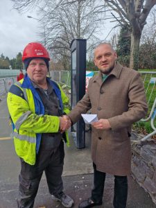 that Piotr Szabla is our January 2023 Ward Worker of the month 