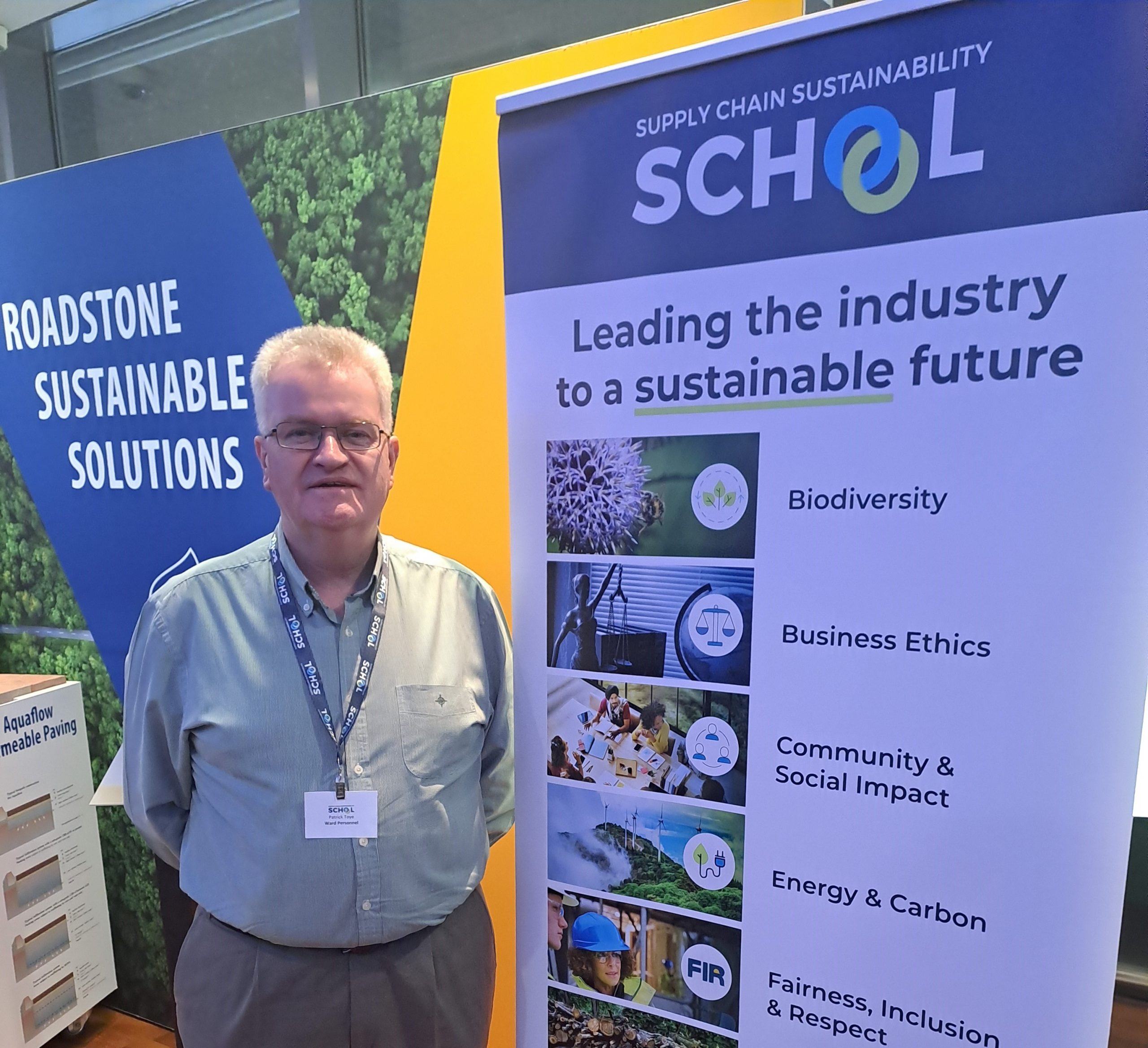 Launch of supply chain sustainability school ward personnel
