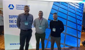 It was a busy day for our Team of Anthony Savage, Brian Goode and Fionn Wade who attended the CIF Annual Conference at Croke Park on Tuesday 24th of September.