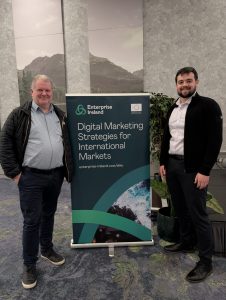 Ward Personnel Digital Marketing Journey.Paul Carr and Jamie Hanley from the Ward Personnel team had a very enjoyable and informative morning last Thursday at the Enterprise Ireland Digital Workshop held at the Crown Plaza hotel in Blanchardstown.